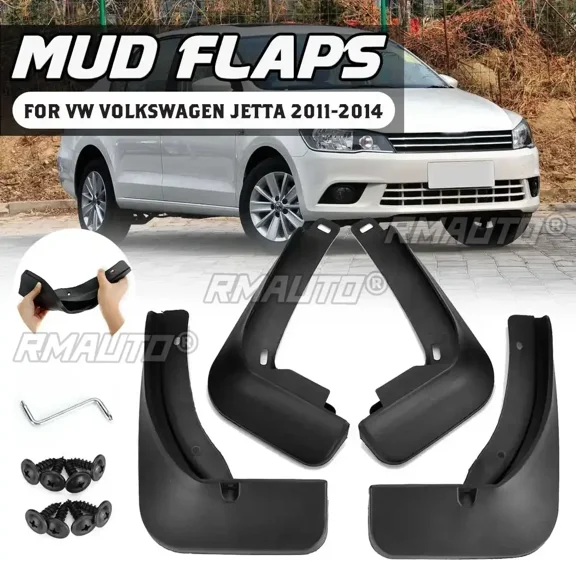 For VW for Jetta Mk6 A6 2011 2012 2013 2014 Mud Front Rear Fender Mudguards Splash Guards Mudflaps Car Accessories Exterior Part