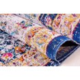 thumbnail image 3 of Orlando Blue Yellow Traditional Indoor/Outdoor Area Rug 5'2" x 7'5", 3 of 5