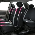 thumbnail image 2 of FH Group Premium Modernistic Universal Seat Covers Fit For Car Truck SUV Van - Pink Front Seats, 2 of 7