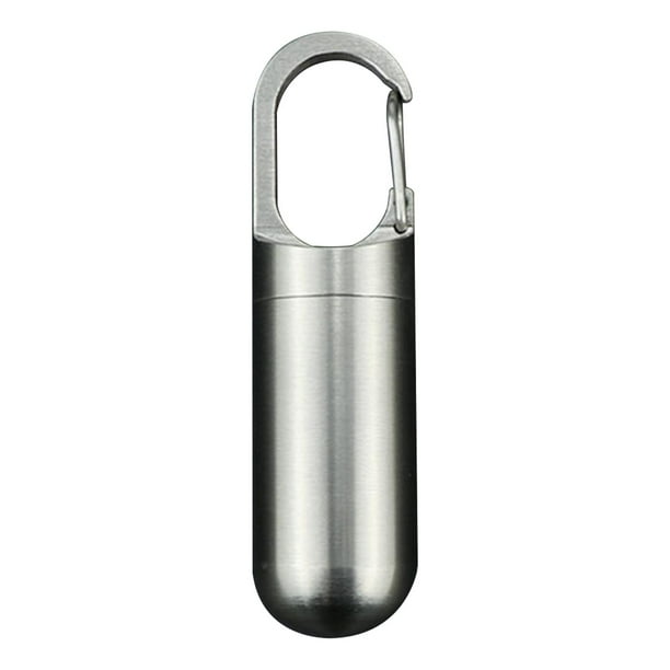 Pastillero portátil, impermeable y sellado, mini dispensador de pastillas, organizador de pastillas para el bolso L