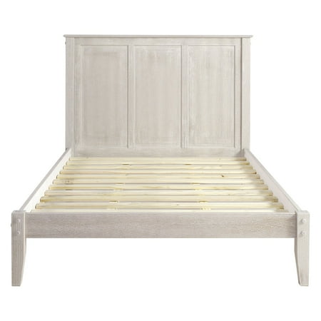 Panel Bed Finish - Shaker Style Panel Size Platform Bed, Multiple Finishes and Sizes