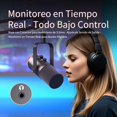 thumbnail image 4 of USB Condenser Gaming Microphone with RGB Light, Noise Cancelling PC Mic for Streaming, One-Click Mute Podcast Microphone for iPhone Android Tablet Laptop, 4 of 7