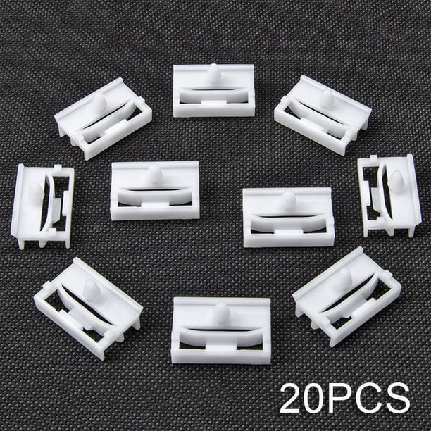 20x Plastic Side Skirt Trim Moulding Car Clips for BMW 3 Series E36 E46
