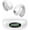 White, variant on Wrong Duck Ultra Open Ear Earbuds, Ergonomic Clip-On Bone Conduction Over-Ear Wireless Headphones with Waterproof Design, Secure Fit, Bluetooth 5.3