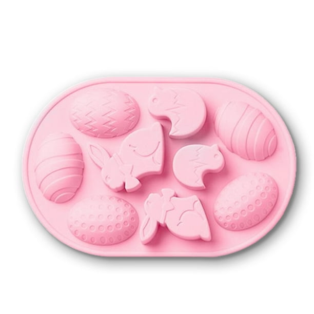 Inteprter Molde de Pascua huevos silicona caramelo pastelería hornear pastel de Chocolate moldes para magdalenas decoración de vacaciones Artesanía