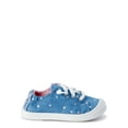 thumbnail image 3 of Wonder Nation Toddler Girls Casual Bump Toe Sneakers, 3 of 7