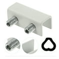 thumbnail image 2 of 2 Pcs Sliding Window Locks Window Stoppers Aluminum Alloy Window Security Locks, 2 of 8