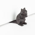 thumbnail image 3 of Abbott Collection Jardin Cast Iron Chipmunk Door Wedge/Stopper, Brown, 3 of 4