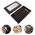 thumbnail image 3 of 1 Set Japanese Style Chopsticks Practical Wooden Cutlery Gift with Rests, 3 of 8