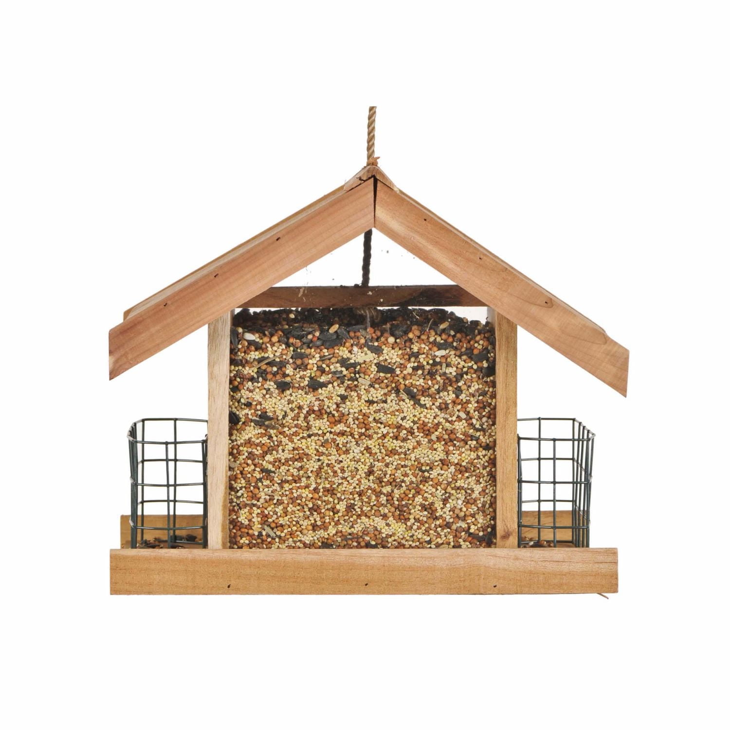 Perky-Pet Deluxe Chalet Cedar Feeder, Made from cedar