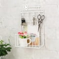 thumbnail image 2 of Key Holder Wall Mount - Metal Key Organizer with Hooks - Entryway, Kitchen, or Office Key Storage Solution, 2 of 6