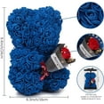 thumbnail image 3 of Rose Eternal Flower Valentine's Day Birthday Gift for Girlfriend Rose Bear with Flower Gift Box, 3 of 5