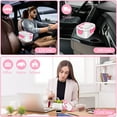 thumbnail image 3 of Electric Lunch Box 60W Food Warmer Heater 12V 24V 110V Faster Heated Lunch Box for Car/Truck/Home Portable Heating Boxes with 1.5L 306 SS Container Fork & Spoon, 3 of 7