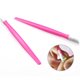 thumbnail image 3 of Barra de prensa para pegatinas de uñas, barra de estampado de plástico multifuncional, herramienta de cuidado de uñas para empujar cutículas de uñas Adepaton Remaches, Sujetadores y más, 3 of 5