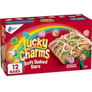 Lucky Charms Soft Baked Chewy Cereal Treat Bars, 12 Ct