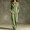 Mint Green, variant on Women's Long Sleeve Suede Jumpsuit Stand-Up Collar Zip Front Fall Cozy Wide Leg Jumpsuit Outfits, 3XL