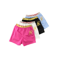 thumbnail image 1 of Hip Hype Jocks Men Boxer Underwear Soft Cotton Comfortable Tag Free, 4 Pack, 1 of 4