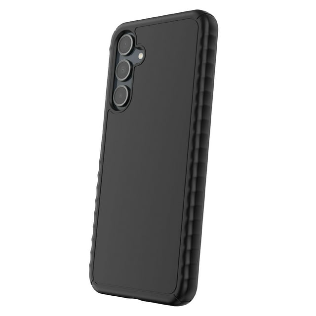 onn. Samsung Galaxy A16 5G Protective Gel Case with Corner Protection, Black