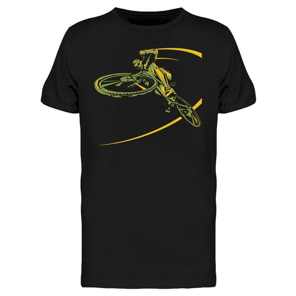 Cool Biking Design T-Shirt Men -Image by Shutterstock, Male 3X-Large