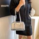 thumbnail image 3 of Bolso Hombro para Mujer Con Lazo Cruzado Piel Sintética Hobo Compras, 3 of 9