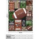thumbnail image 3 of LHSHID Flannel Fleece Blanket American Football Field Green for Bedroom Couch Travelling Comfortable All Season Air Conditioning Blanket for Adult Chidern 30x40in, 3 of 6