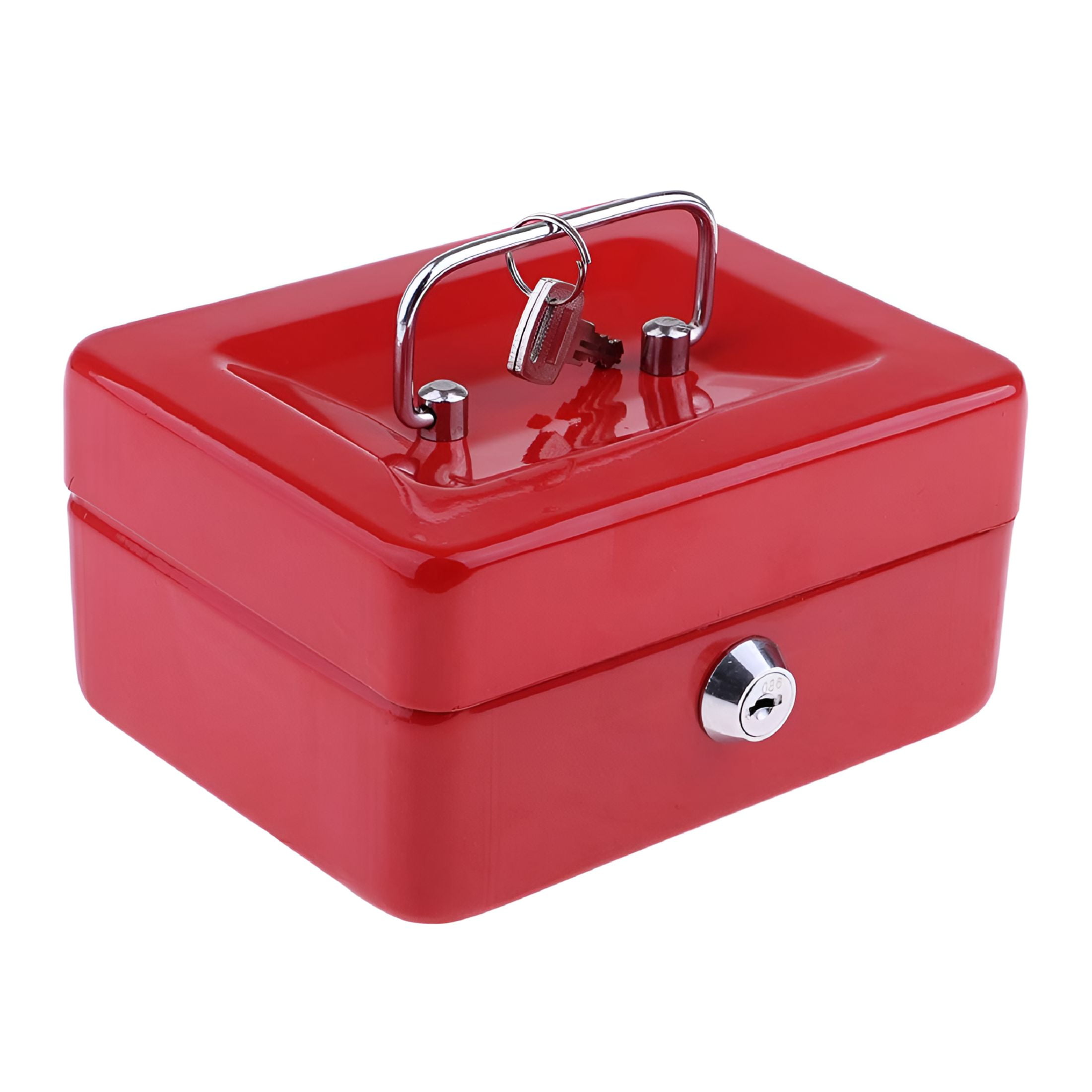 HTYSUPPLY Gambling Personal Pocket Cash Drop Lock Box Safe Wallet