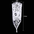 thumbnail image 4 of Scalloped Flower Lace Mesh Rhinestone Fishnet Gloves Fingerless Lace Gloves Wedding Gloves For Bride Accessory Wedding Prom Party, 4 of 7