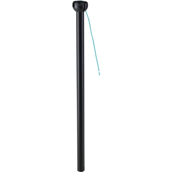 Global Industrial 24"" Downrod For DC Industrial Ceiling Fan Black