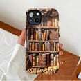 thumbnail image 2 of Vintage Bookshelf Phone Case for iPhone Book Lovers & Creative Minds - Durable Protective Cover with Unique Design, Fits iPhone 11/12/13/14/15/16 (Pro Max/Plus), 2 of 9