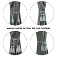 thumbnail image 4 of 2 Pairs Curtain Handmade Tiebacks Decorative Curtain Tiebacks Ropes Tie-Backs Curtain Holdbacks with Tassel for Home and office Window Drapery, 4 of 5