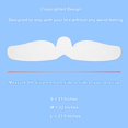 thumbnail image 5 of 3 Pcs 100% Cotton Under Breast Sweat Pads, 3-Layer Bra Liners for Boob Sweat with Breathable Gauze, Washable Absorbent Anti-Chafing Breast Liners for Women, 5 of 6