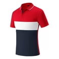 thumbnail image 1 of Playera Tipo Polo Casual Slim Bloque De Color Para Hombre, 1 of 7