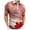Watermelon Red, variant on YUEVE Men's Canada Flag Golf Shirts Maple Leaf Short Sleeve Funny Graphic Polo Shirt Sumemr Novelty Button Top Tees