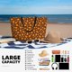 thumbnail image 5 of Easygdp Chicken Legs 1 Bolsa de Viaje de Playa de Gran Capacidad, Bolsa Tote Perfecta para la Playa, Escapadas de Fin de Semana y Viajes, 5 of 7
