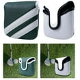 thumbnail image 1 of 2x PU Golf Club Training Headcover Golf Mallet Putter Head Cover Style A, 1 of 10
