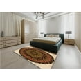 thumbnail image 5 of Ahgly Company Machine Washable Indoor Rectangle Transitional Peru Brown Area Rugs, 3' x 5', 5 of 7