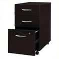 thumbnail image 2 of Bowery Hill 3 Drawer Mobile Pedestal in Mocha Cherry, 2 of 2