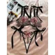 thumbnail image 1 of Conjunto de lencería con bordado de mariposas, sujetador de malla sin forro y tanga de tiras, lencería y ropa interior sexy para mujer, 1 of 5
