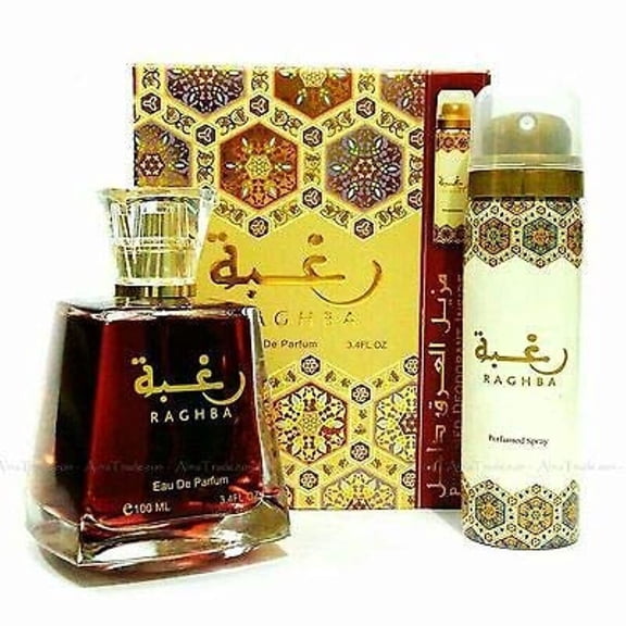 Lattafa Perfumes Raghba Unisex .. EDP-Eau De Parfum 100ml(3.4 .. oz)