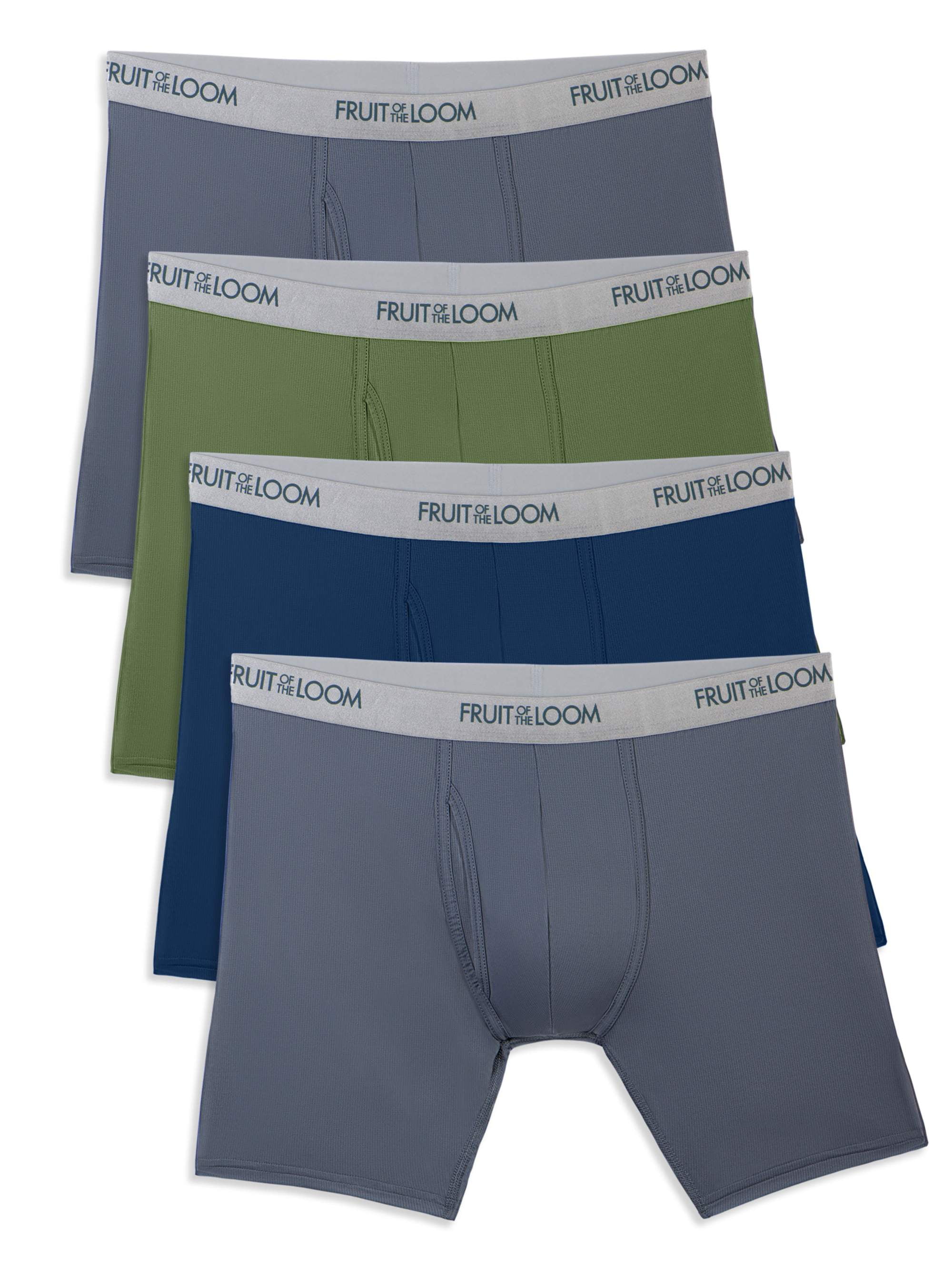 fruit of the loom men's boxer briefs