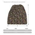 thumbnail image 3 of Vsdgher Daisies Flowers Slouchy Beanie Hat for Men/Women, Skull Cap Chemo Cap Night Sleeping Cap, 3 of 8