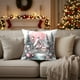 thumbnail image 1 of Fundas de almohada navideñas de 45 x 45 cm, decorativas, de tela suave y con cremallera oculta para decoración del hogar., 1 of 6