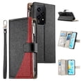 thumbnail image 3 of Funda cartera GANGXUN para Honor 200 Lite , cuero PU con tarjetero, cremallera, correa de mano, soporte y protección 1315°, 3 of 6