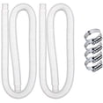 thumbnail image 1 of 2 Set Ground Pool Hose 1.25 inch Hose for Replacement Pump Pool with 59 inch Long Filter Pump Hose for Pump Models 607, 1 of 5