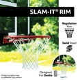 Lifetime 52Inch Shatterproof Backboard and Rim Basketball Hoop Goal