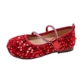 thumbnail image 2 of Huanglei Party Flats Shoes ,1 Big Kids ,Red, 2 of 4