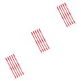 thumbnail image 1 of maskred 5pcs Enfants Lunettes de Silicone Antidérapant Sangle Cordon Bande de Sport Rouge 3Set, 1 of 6
