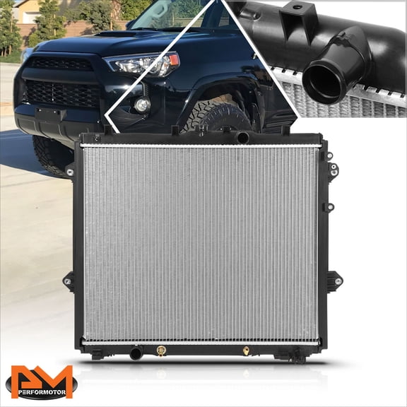 PM PERFORMOTOR for 10-19 Toyota 4Runner 2.7L/4.0L AT/MT OE Style Aluminum Radiator DPI-13251