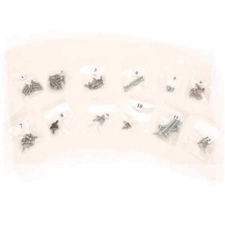66 Chevelle Restoration - Mr. G's GM1590 66 Chevelle Interior Screw Kit, 2 Dr H/T, 62 Screws