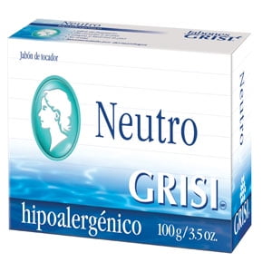 JABÓN EN BARRA NEUTRO GRISI 100 G JABÓN